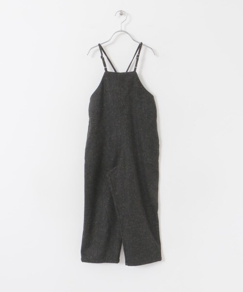 URBAN RESEARCH DOORS(アーバンリサーチドアーズ)の「『親子リンク』ネップツイードサロペット(KIDS)(ワンピース・キッズ・L.BEIGE/CHARCOAL・120/135)」の12枚目の写真