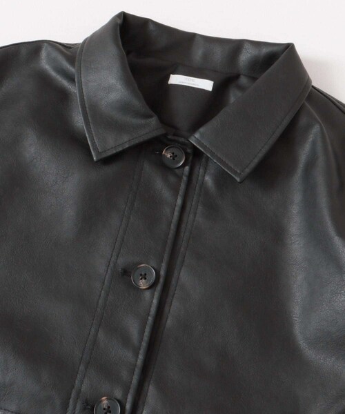 ITEMS URBANRESEARCH（アイテムズ アーバンリサーチ）の「カバーオールジャケット（カバーオール・レディース・BRN/BLK・FREE）」の10枚目の写真