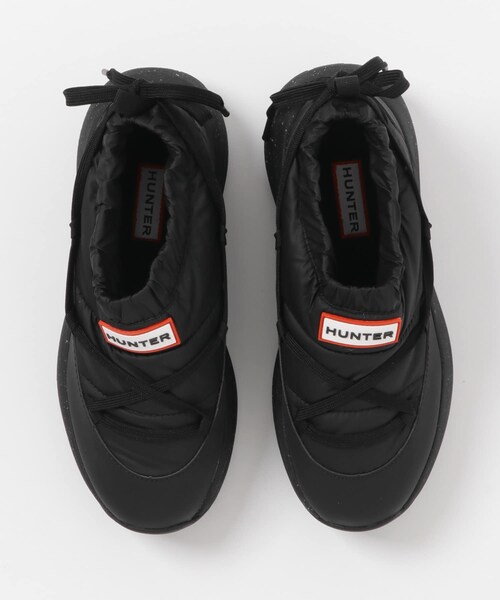 URBAN RESEARCH DOORS(アーバンリサーチドアーズ)の「HUNTER GRIP PUFF LACE SLIPON(レインシューズ・レディース・BLACK/WHITE・4/5)」の8枚目の写真
