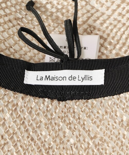 URBAN RESEARCH DOORS（アーバンリサーチドアーズ）の「『WEB限定』La Maison de Lyllis　ポット（ハット・レディース・SMOKEBROWN/NATURAL・57）」の8枚目の写真