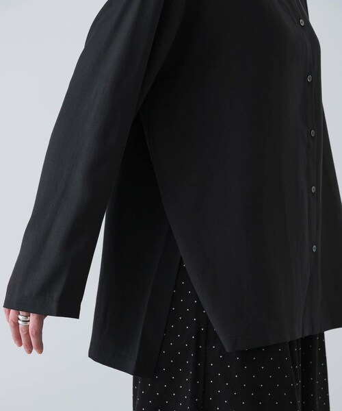 かぐれ（カグレ）の「レーヨンワイドシャツ（シャツ/ブラウス・レディース・BROWN/BLACK・Free）」の19枚目の写真