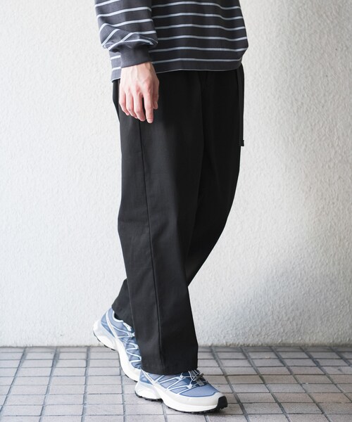 URBAN RESEARCH DOORS(アーバンリサーチドアーズ)の「ウェビングベルトチノパンツ(その他パンツ・メンズ・BLACK/CHARCOAL/MOCHA/OLIVE・S/M/L)」の6枚目の写真