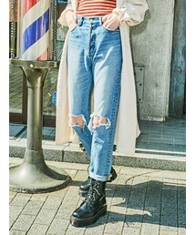 jouetie | ベーシックダメージボーイズデニム(デニムパンツ)