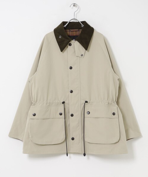 URBAN RESEARCH DOORS(アーバンリサーチドアーズ)の「『別注』Barbour×DOORS OS BEDALE PADDED(テーラードジャケット・レディース・BLACK/BEIGE・38)」の6枚目の写真