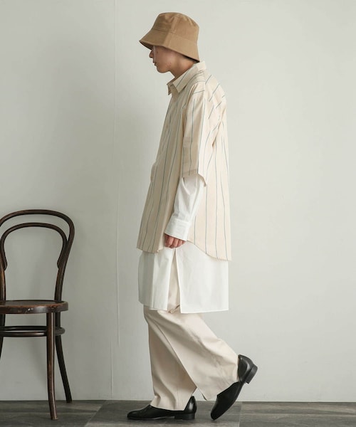 SENSE OF PLACE by URBAN RESEARCH（センスオブプレイスバイアーバンリサーチ）の「『ユニセックス』ツイルバケットハット（ハット・メンズ・KHAKI/BLACK/BROWN/BEIGE・one）」の11枚目の写真