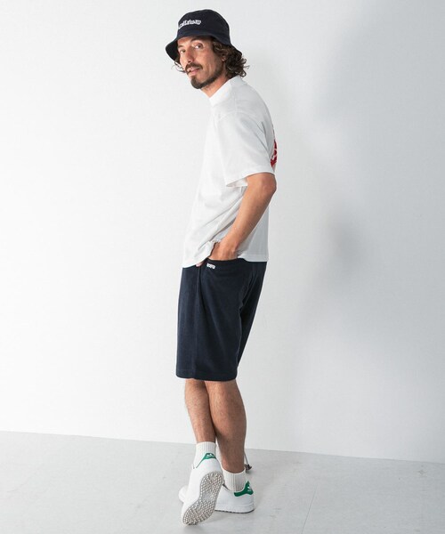 URBAN RESEARCH Sonny Label（アーバンリサーチサニーレーベル）の「OOPS×RYUAMBE　コラボモックネックTシャツ（Tシャツ/カットソー・メンズ・OFF/GREEN/DARK NAVY・M/L/XL）」の20枚目の写真