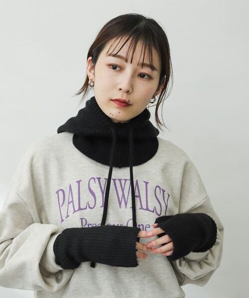 SENSE OF PLACE by URBAN RESEARCH(センスオブプレイスバイアーバンリサーチ)の「バラクラバ(ニットキャップ/ビーニー・レディース・GREEN/BLACK/IVORY・one)」の9枚目の写真