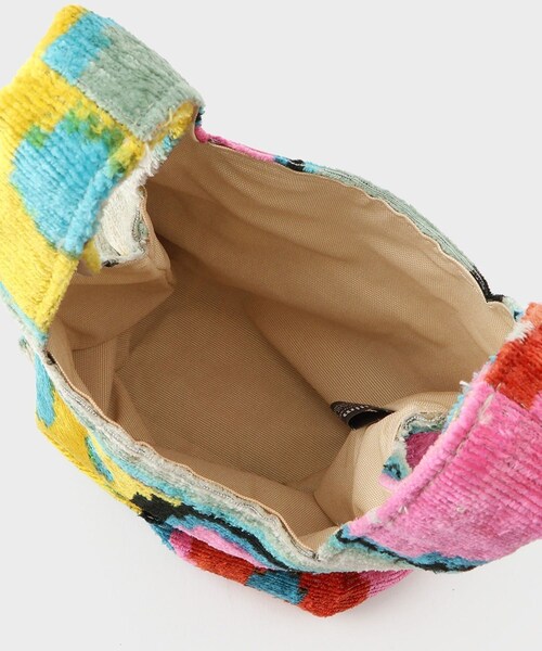 ROPE'(ロペ)の「【Kilim ARTS(キリム アーツ)】SUPERMARKET VELVET BAG|バック(ハンドバッグ・レディース・ブルー系/その他・F)」の22枚目の写真