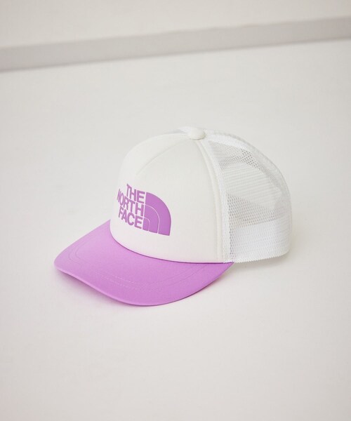 ROPE' PICNIC(ロペピクニック)の「【KIDS】【THE NORTH FACE/ザ・ノースフェイス】Kids logo mesh cap(キャップ・キッズ・ラベンダー系・F)」の5枚目の写真