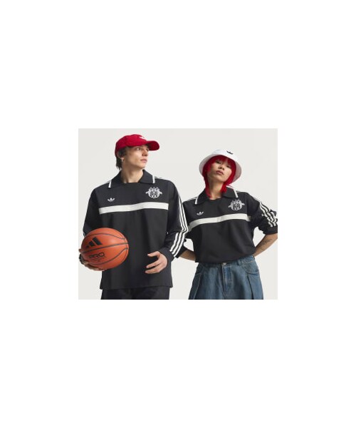 adidas(アディダス)の「オリジナルス ラグビー ポロシャツ(トップス・メンズ・ブラック/ホワイト・2XS/XL/XXL/XS/S/M/L/XL/2XL/3XL/4XL/6XL/J/2XS/J/XS/J/S/J/M/J/L/J/XL/J/2XL/J/3XL/J/4XL)」の22枚目の写真