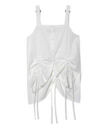 UN3D. | HEM GATHER SH CAMISOLE(キャミソール)