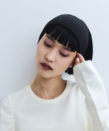 【WEB限定】ボリュームニットターバン