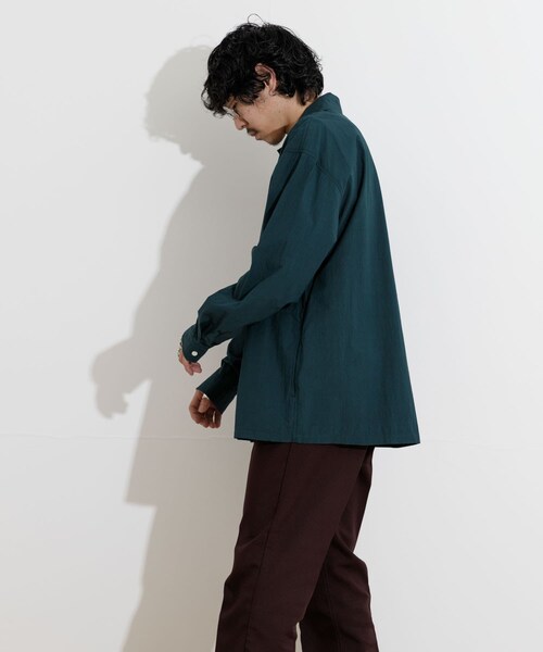 THE GOODLAND MARKET（ザグッドランドマーケット）の「KEIMEN　Pullover shirts（シャツ/ブラウス・メンズ・Sax/Navy/Green・M/L）」の7枚目の写真