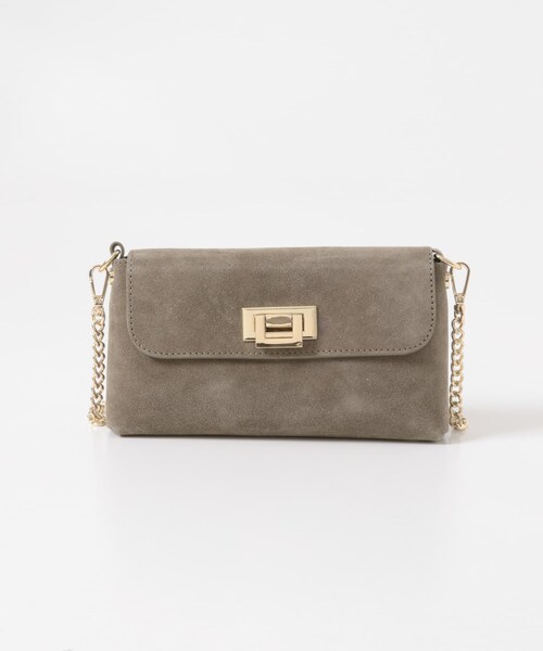 URBAN RESEARCH ROSSO（アーバンリサーチロッソ）の「AULENTTI　スエードチェーンBAG（ショルダーバッグ・レディース・TAUPE/MARRON・Free）」の13枚目の写真
