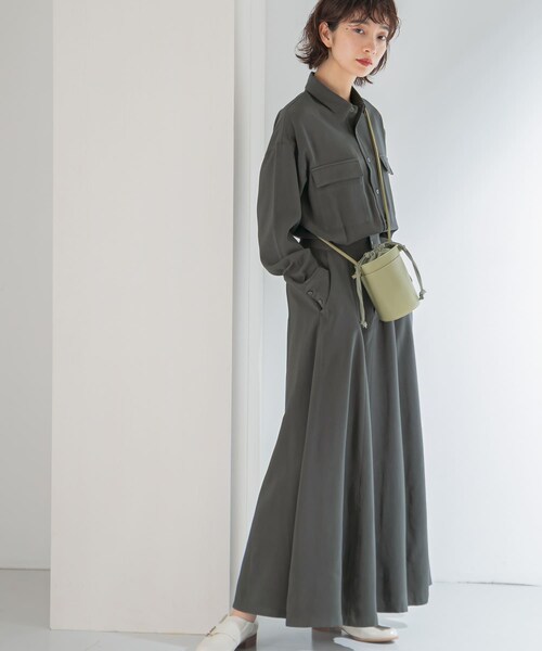 ドッキングフレアワンピース