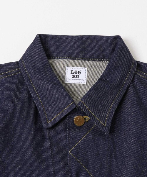 URBAN RESEARCH Sonny Label（アーバンリサーチサニーレーベル）の「Lee　RIDERS 101 JACKET（デニムジャケット・メンズ・Non Wash・M/L/XL）」の9枚目の写真