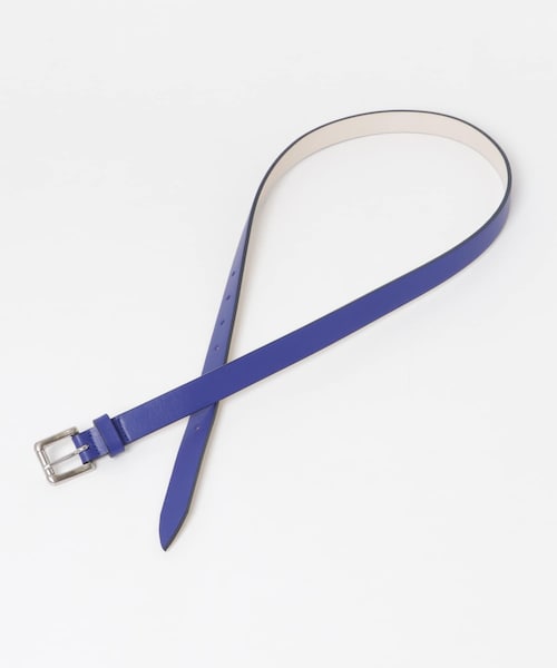 URBAN RESEARCH（アーバンリサーチ）の「Scye　Smooth Leather Belt（ベルト・メンズ・Blue/Light Gray/Black・M）」の10枚目の写真