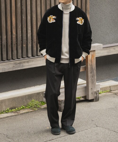 ITEMS URBANRESEARCH（アイテムズ アーバンリサーチ）の「TAION　Reversible SKAJAN Down Jacket（その他アウター・メンズ・BLK×NVY/BGD×D.NVY・M/L/XL）」の13枚目の写真