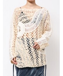 Ungrid | 【Htage】バックオープンハンドデザインニット(その他)