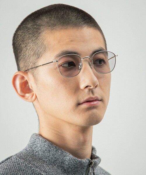URBAN RESEARCH(アーバンリサーチ)の「『別注』KANEKO OPTICAL×URBAN RESEARCH URA-8(メガネ・メンズ・SI×クリア/WG×クリア/WG×RS-01/SI×RS-02・-)」の13枚目の写真
