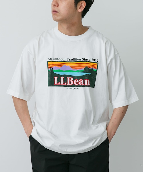 URBAN RESEARCH DOORS(アーバンリサーチドアーズ)の「L.L.Bean JAPAN EDITION SHORT-SLEEVE KATAHDIN LOGO T-SHIRTS(Tシャツ/カットソー・メンズ・OFF WHITE/BIRCH/LEMON/LIME/CHARCOAL・M/L/XL)」の7枚目の写真