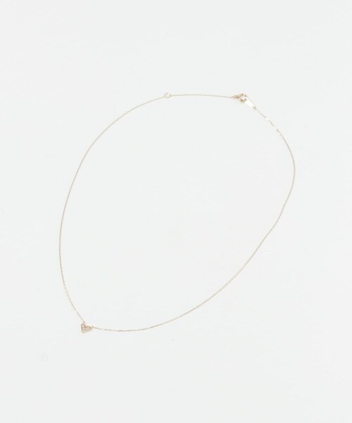 URBAN RESEARCH（アーバンリサーチ）の「ff by decor urban research　diapetit heart necklace（ネックレス・レディース・10KYG・-）」の6枚目の写真