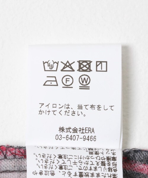 THE GOODLAND MARKET（ザグッドランドマーケット）の「77circa　wide stole shirt-NEL（シャツ/ブラウス・レディース・nel1/nel2/nel3/nel4/nel5・one）」の17枚目の写真