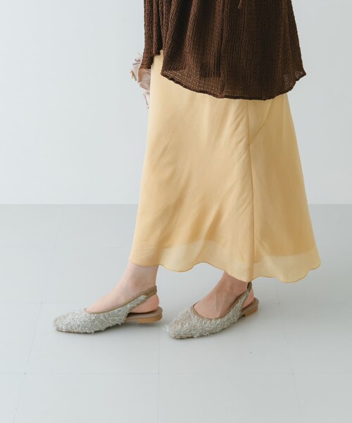 RODE SKO（ロデスコ）の「『MADE IN JAPAN』ヘアリーバックストラップミュール（その他シューズ・レディース・BLACK/BEIGE・36/37/38）」の21枚目の写真