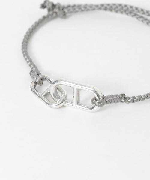 URBAN RESEARCH(アーバンリサーチ)の「XOLO Anchor Silk Code Bracelet(ブレスレット・メンズ・BLACK/NAVY/GRAY・FREE)」の10枚目の写真