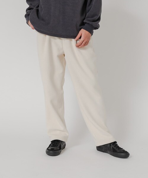 URBAN RESEARCH(アーバンリサーチ)の「『別注』THOUSAND MILE×URBAN RESEARCH ニットフリースパンツ(その他パンツ・メンズ・BLACK/CHARCOAL/NAVY/OFF・M/L)」の9枚目の写真