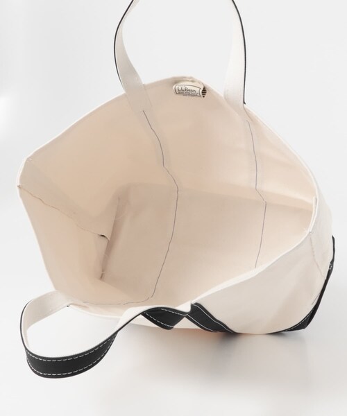 URBAN RESEARCH DOORS（アーバンリサーチドアーズ）の「L.L.Bean　ボートアンドトートオープントップ ラージ（トートバッグ・メンズ・BLACK/DARK GREEN/ORANGE・One）」の8枚目の写真