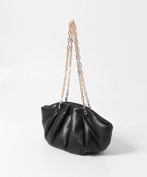 URBAN RESEARCH ROSSO（アーバンリサーチロッソ）の「LE VERNIS　Momo mini bag（ハンドバッグ・レディース・シルバー/ブラック・-）」の6枚目の写真