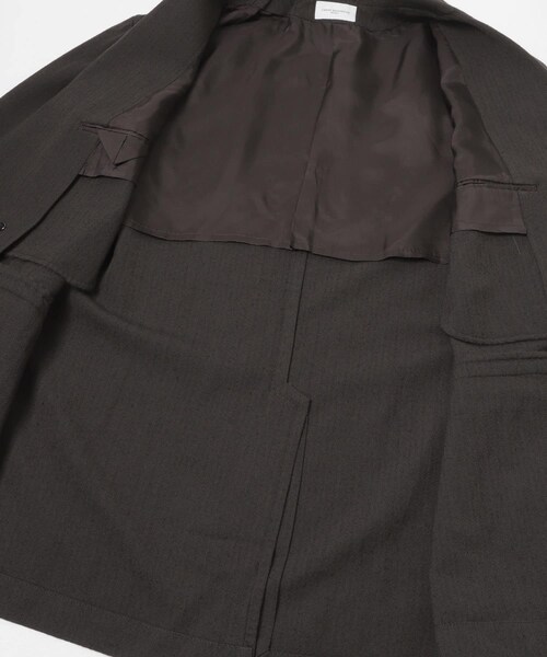 URBAN RESEARCH（アーバンリサーチ）の「new basic　WOOL SILK LINEN DOUBLE JACKET（テーラードジャケット・メンズ・BROWN・M/L/XL）」の5枚目の写真