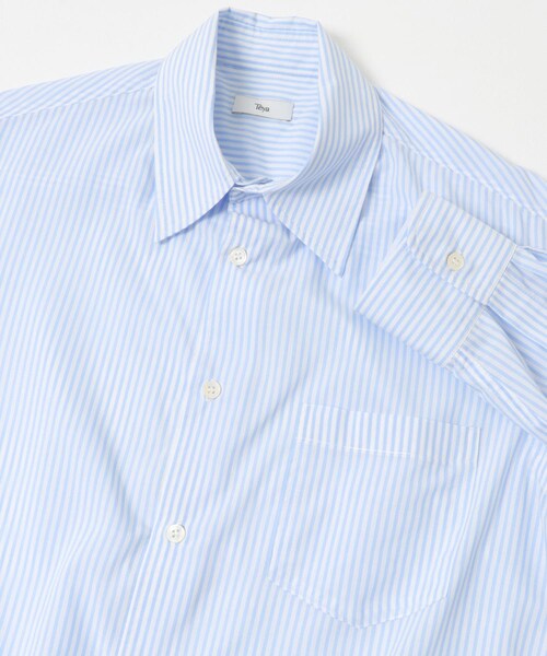 URBAN RESEARCH(アーバンリサーチ)の「Teya BORROWED SHIRTS(シャツ/ブラウス・レディース・SAX/STRIPE・Free)」の11枚目の写真