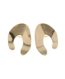 LAGUNAMOON | デフォルメカーブフォルムイヤリング(イヤリング)