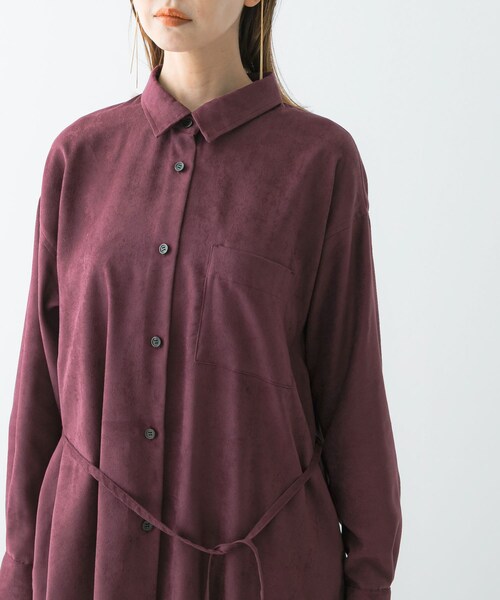 URBAN RESEARCH ROSSO（アーバンリサーチロッソ）の「ピーチタッチデザインシャツ（シャツ/ブラウス・レディース・WHITE/CH/LACQUER・FREE）」の22枚目の写真