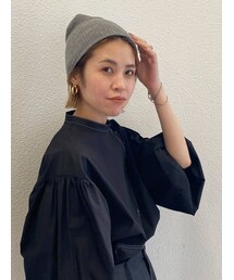 Ungrid | リブ編みニット帽(ニットキャップ/ビーニー)