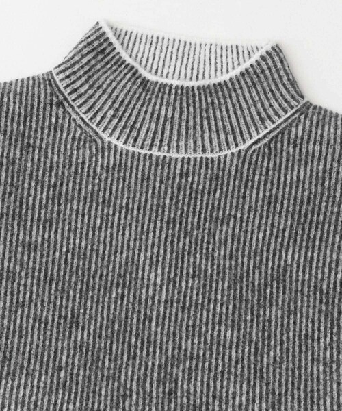 URBAN RESEARCH DOORS(アーバンリサーチドアーズ)の「FORK&SPOON 両畦ストライプニット(ニット/セーター・レディース・GRYxOFF/BLKxGRY/BLUxOFF・1)」の18枚目の写真