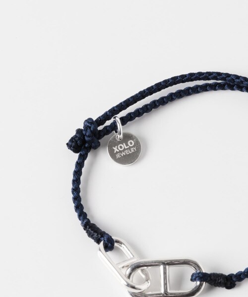 URBAN RESEARCH(アーバンリサーチ)の「XOLO ANCHOR SILK CODE B(ブレスレット・メンズ・BLACK/NAVY/GRAY・Free)」の10枚目の写真