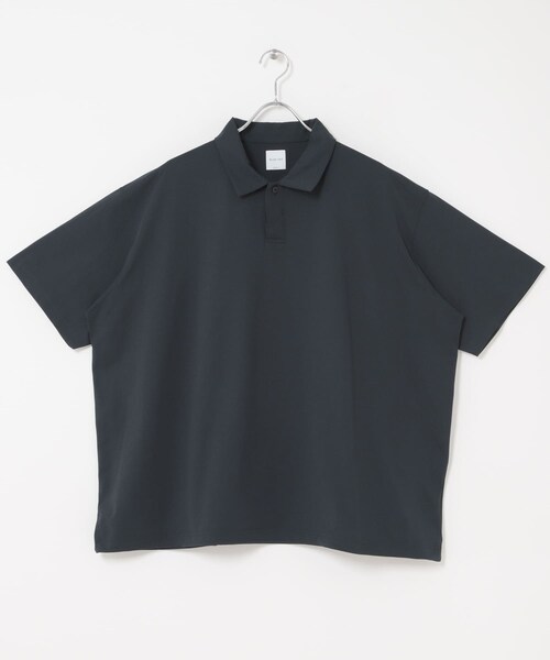 URBAN RESEARCH(アーバンリサーチ)の「Wide Dad BREEZY TECH ポロシャツ(ポロシャツ・メンズ・D.NAVY/BLACK・1/2)」の22枚目の写真