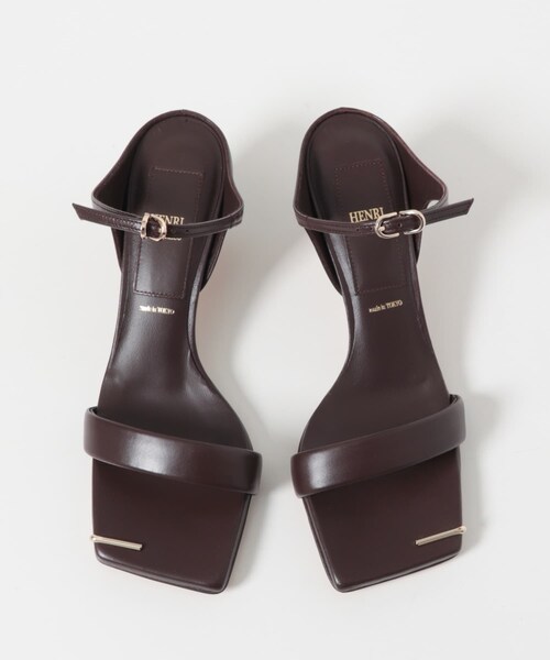 URBAN RESEARCH ROSSO（アーバンリサーチロッソ）の「HENRI EN VARGO　MAY（サンダル・レディース・DARK BROWN・36/37/38）」の6枚目の写真