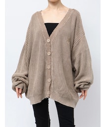 GYDA | ブリーチLOOSEニットカーディガン(カーディガン/ボレロ)