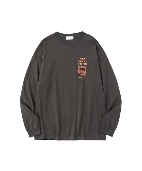 bonjour records(ボンジュールレコーズ)の「POET MEETS DUBWISE/ポエトミーツダブワイズ PMD+SOUND SYSTEM L/S T-Shirt(Tシャツ/カットソー・レディース・ブラック/ホワイト・L/M/XL)」の6枚目の写真