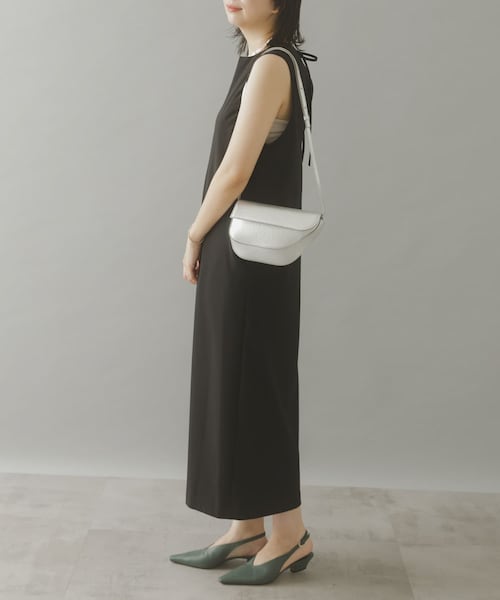 URBAN RESEARCH ROSSO（アーバンリサーチロッソ）の「...&DEAR 2wayバックリボンワンピース（ワンピース・レディース・GRAY/BLACK・FREE）」の5枚目の写真