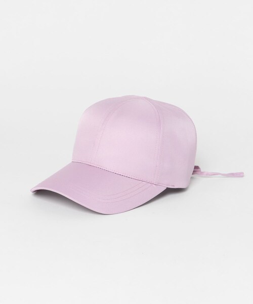 URBAN RESEARCH Sonny Label（アーバンリサーチサニーレーベル）の「UVCUTバックリボンキャップ（キャップ・レディース・ライトベージュ/ブラック/ピンク・one）」の17枚目の写真