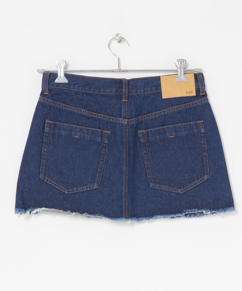 KBF（ケイビーエフ）の「デニムミニスカート（デニムスカート・レディース・L.BLUE/BLUE・one）」の21枚目の写真