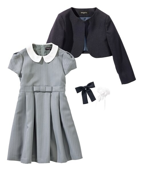 フォーマル　4点セット　ブラウス　ワンピース　ボレロ　コサージュ　アニエスベー フォーマル 4点セット ブラウス ワンピース ボレロ コサージュ