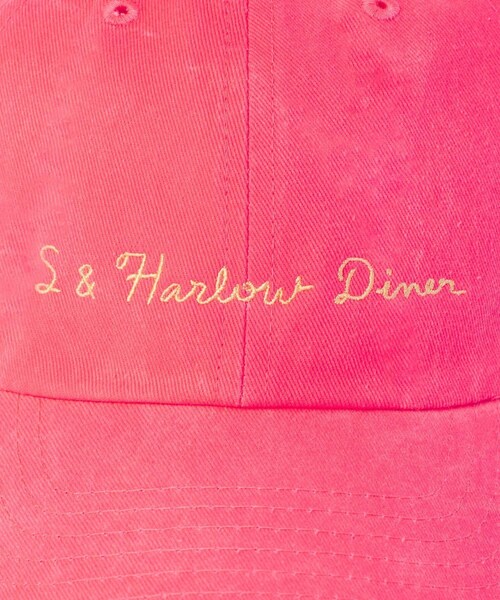 Saturdays NYC（サタデーズ ニューヨークシティ ）の「Harlow x Saturdays NYC Diners Cap（キャップ・レディース・オフホワイト/ダークブラウン/サックス/ピンク・F）」の13枚目の写真