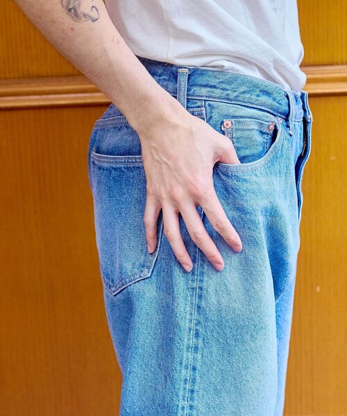 ADAM ET ROPE'(アダムエロペ)の「【Kaptain Sunshine】5P Zipper Front Denim Pants(デニムパンツ・メンズ・ブラック/ブルー・30/32/34/36)」の22枚目の写真