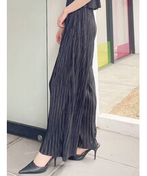 GYDA | サテンプリーツパンツ(その他パンツ)